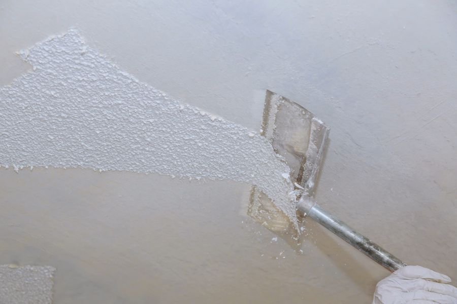 Popcorn Ceiling Removal by Mulholland Painting