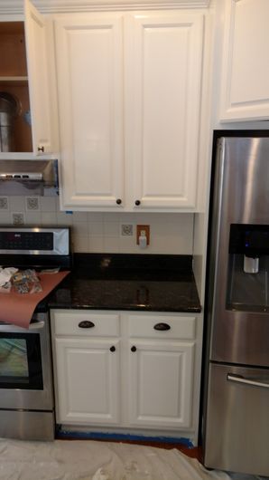 Before & After Cabinet Refinishing & Painting in Aston, PA (3)