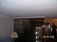 Before and After Ceiling Painting