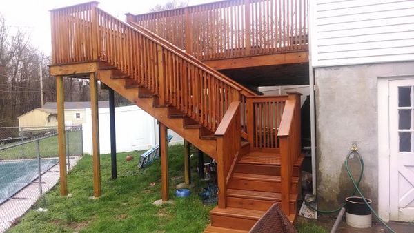 After Behr Deck Staining near Philadelphia, PA